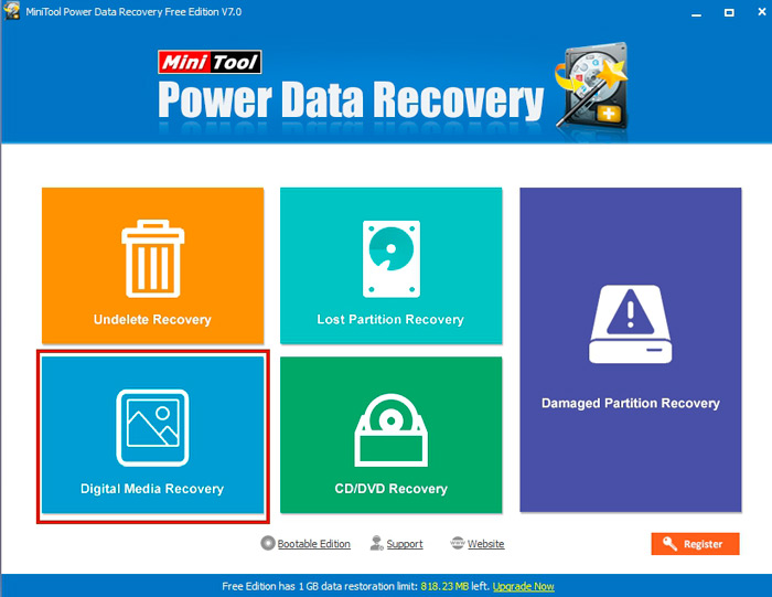 запуск программы power_data_recovery_free